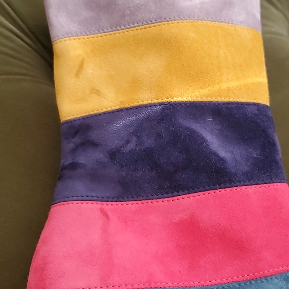 Roger Vivier Striped Podium Ankle Boots - Picture 8 of 12